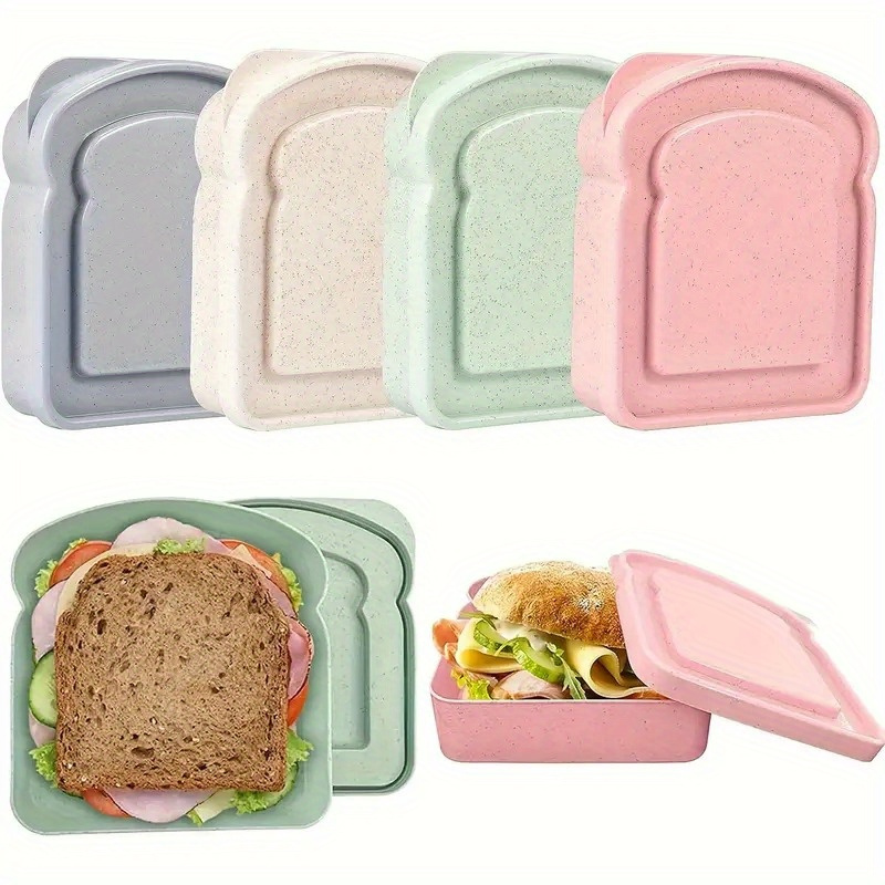 Food Storage Lunch Box - 1pc 도시락 상자, 샌드위치 용기, 도시락