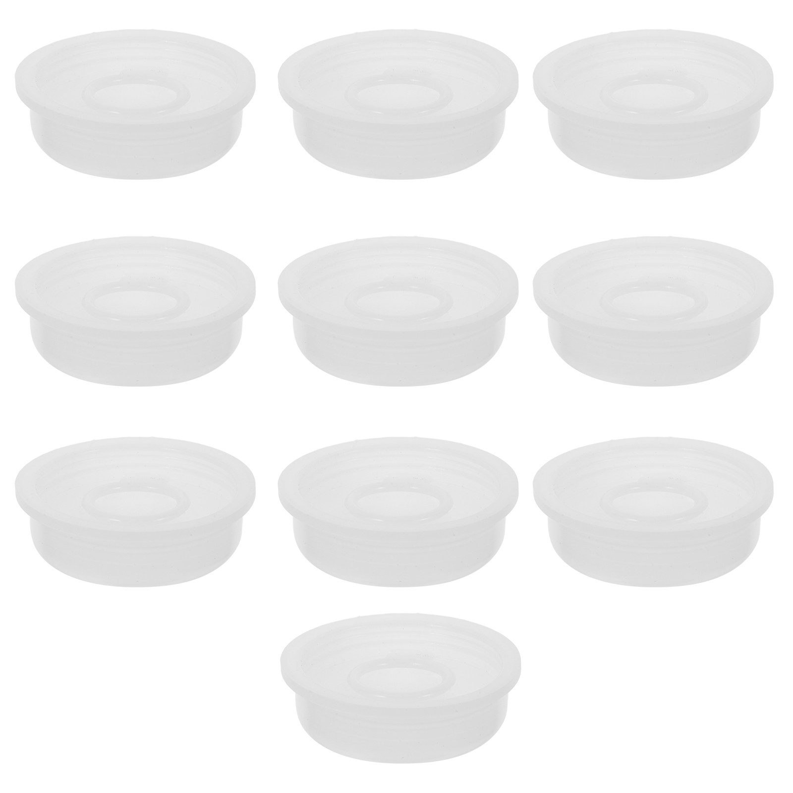 Food Storage And - 10Pcs 플라스틱 화학물질 저장 버킷 뚜껑