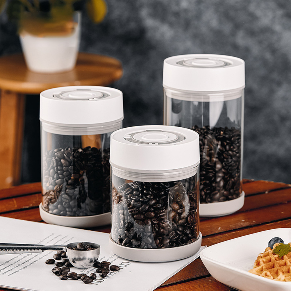 Food Storage Glass Containers - 주방 습기 방지 유리 커피콩 항아리