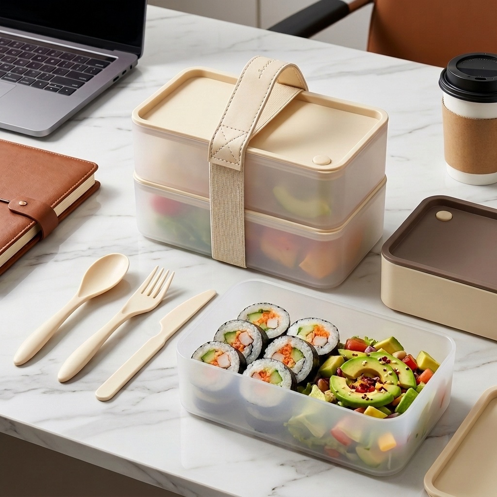 Food Storage Oven Safe - 휴대용 플라스틱 식품 용기 재사용 가능한