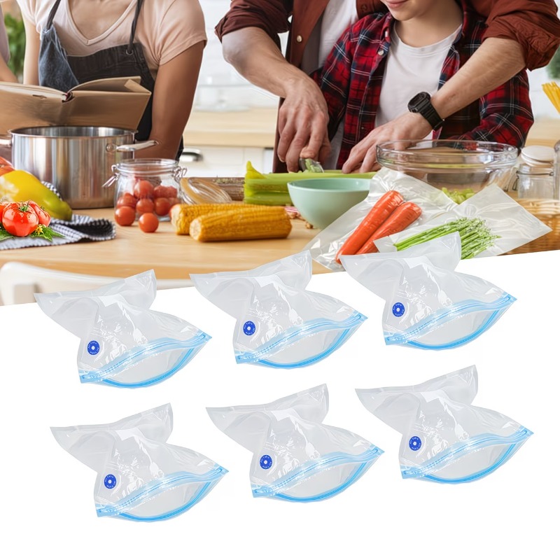 Food Storage For Long Term - 전문 진공 포장기 가방 세트 (핸드