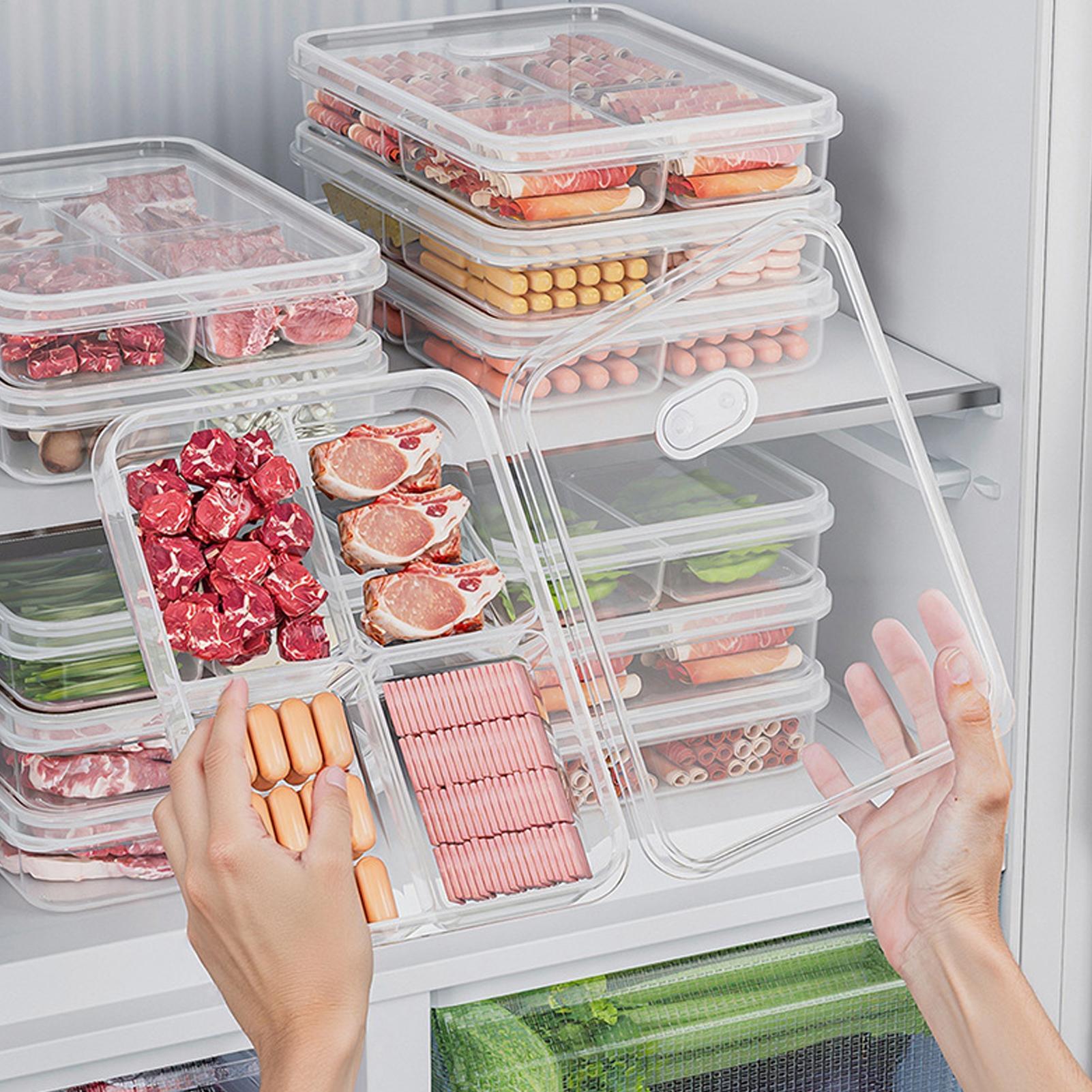 Food Storage Freezer - 1PC 냉장고 보관 상자 고기 야채