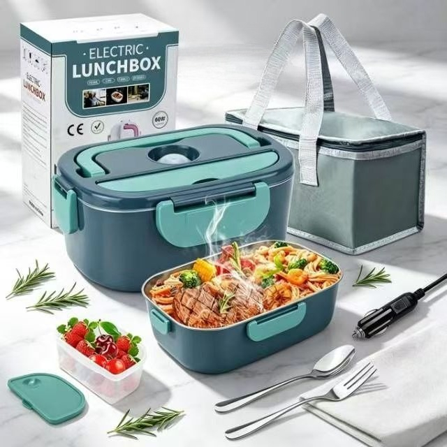 100W 전기 가열 도시락통 1.5L, 304 스테인리 - Food Storage Warmer 리뷰 및 가격