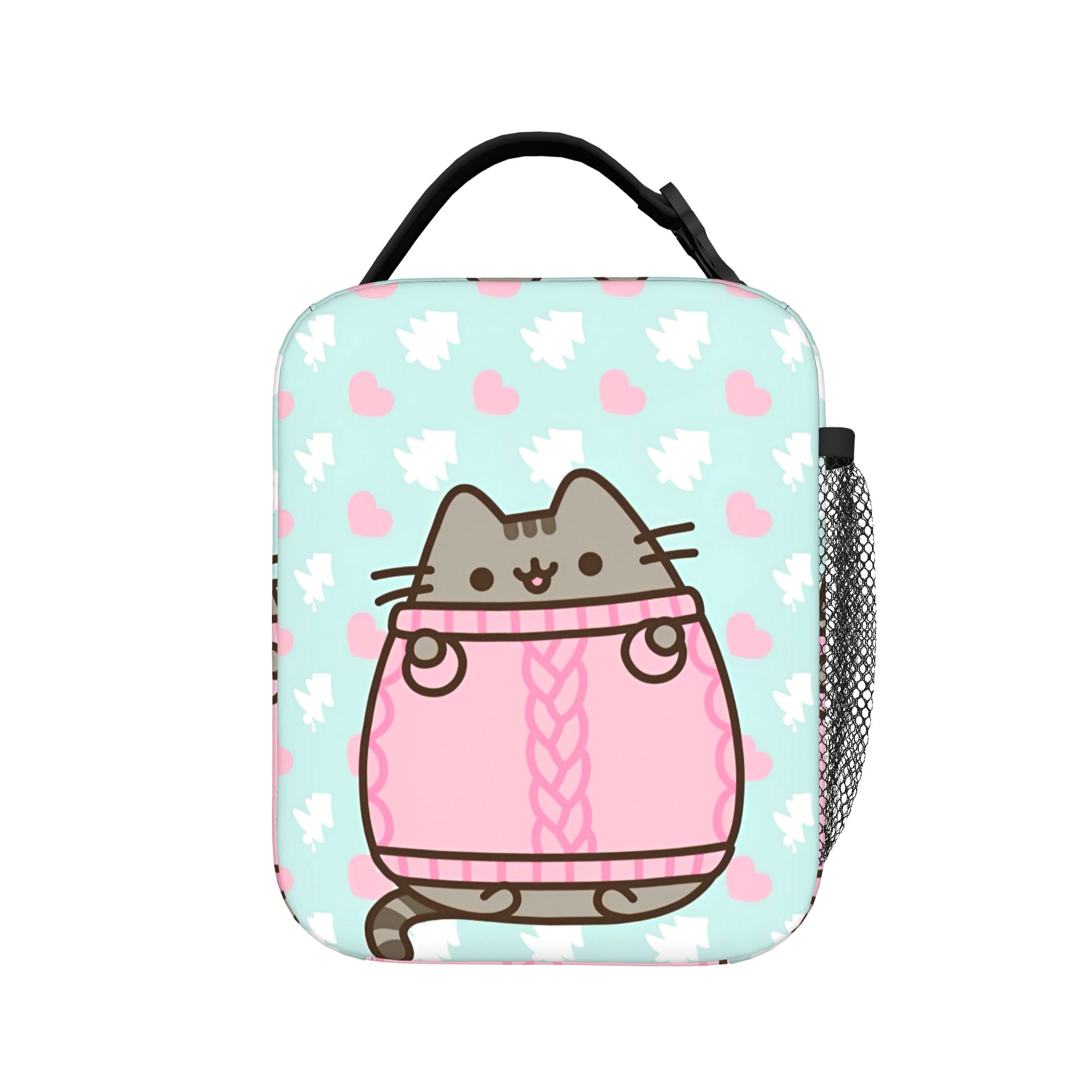 귀여운 고양이 절연 점심 가방 휴대용 P-Pusheen - Food Storage Warmer 리뷰 및 가격