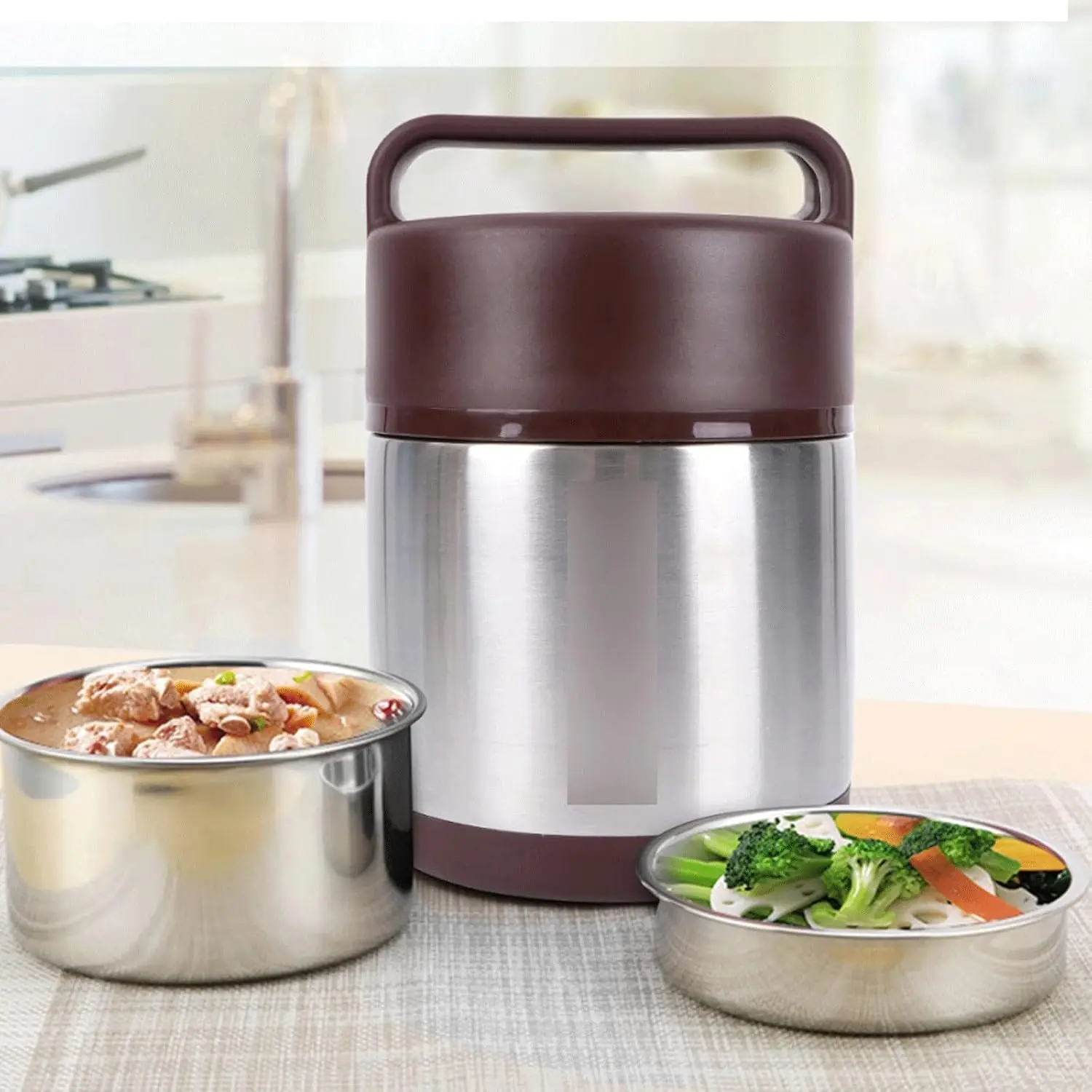 성인용 벤토 도시락통 대용량 휴대용 도시락통 스테인리스 - Food Storage Lunch Box 리뷰 및 가격