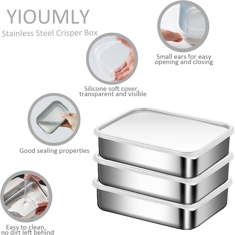 스테인리스 스틸 식품 보관 용기, 식품 보관 도시락 용 - Food Storage And 리뷰 및 가격