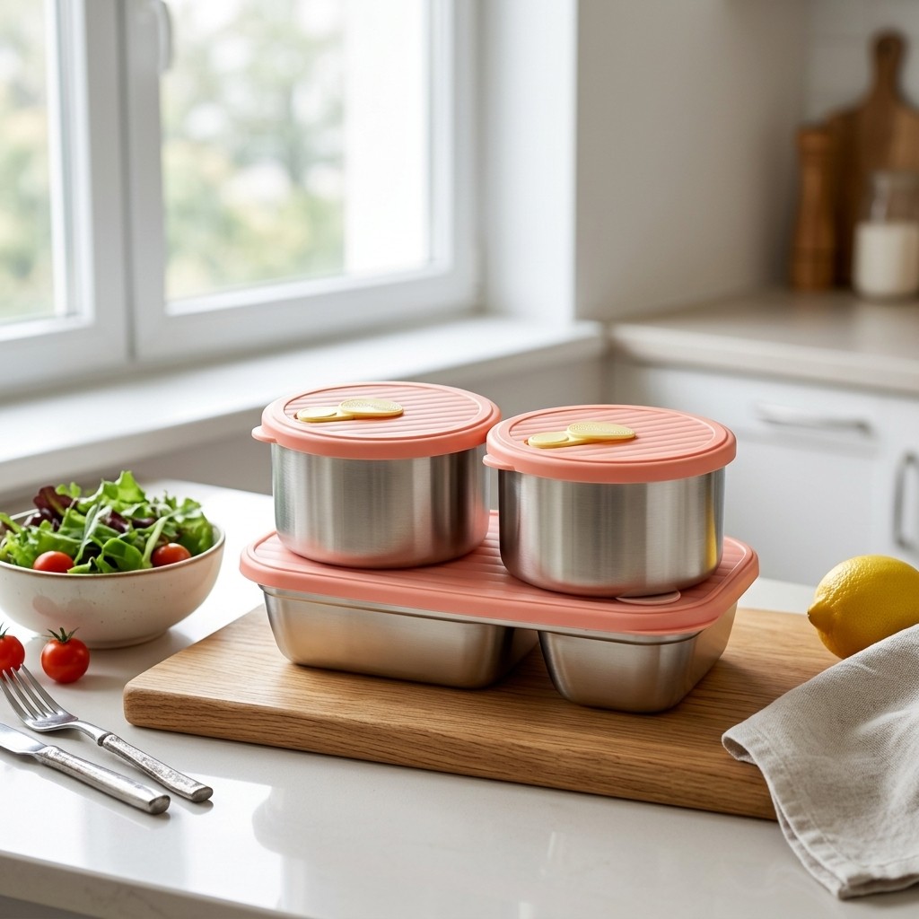 전자레인지 사용 가능 304 스테인리스 도시락 세트 벤 - Food Storage Oven Safe 리뷰 및 가격
