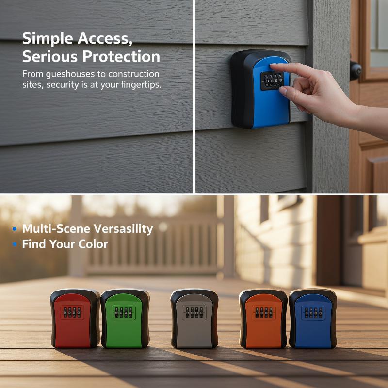 벽걸이형 키 보관함 4자리 비밀번호 잠금장치 장착용 부 - Food Storage Box With Lock And Key 리뷰 및 가격
