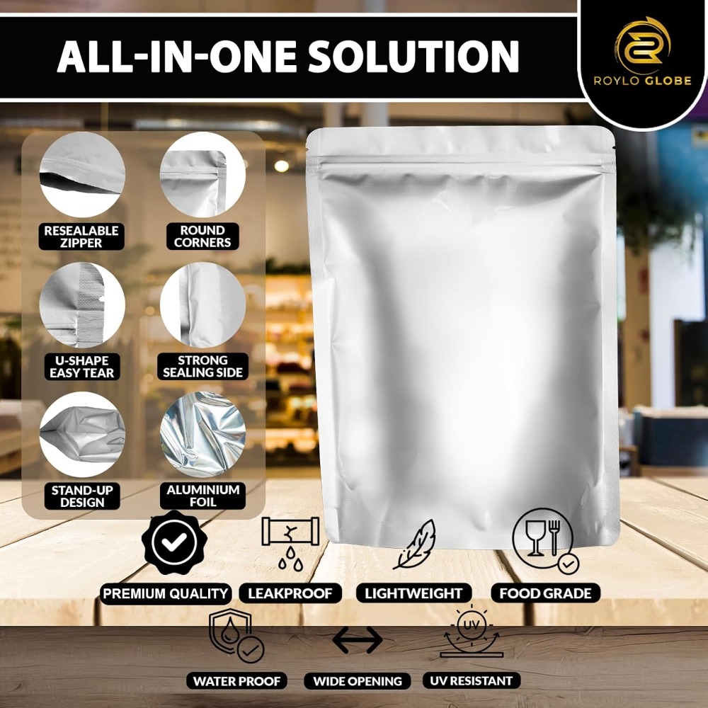 100개입 2쿼트 마일라 백(산소 흡수제 100개, 5 - Food Storage For Long Term 리뷰 및 가격
