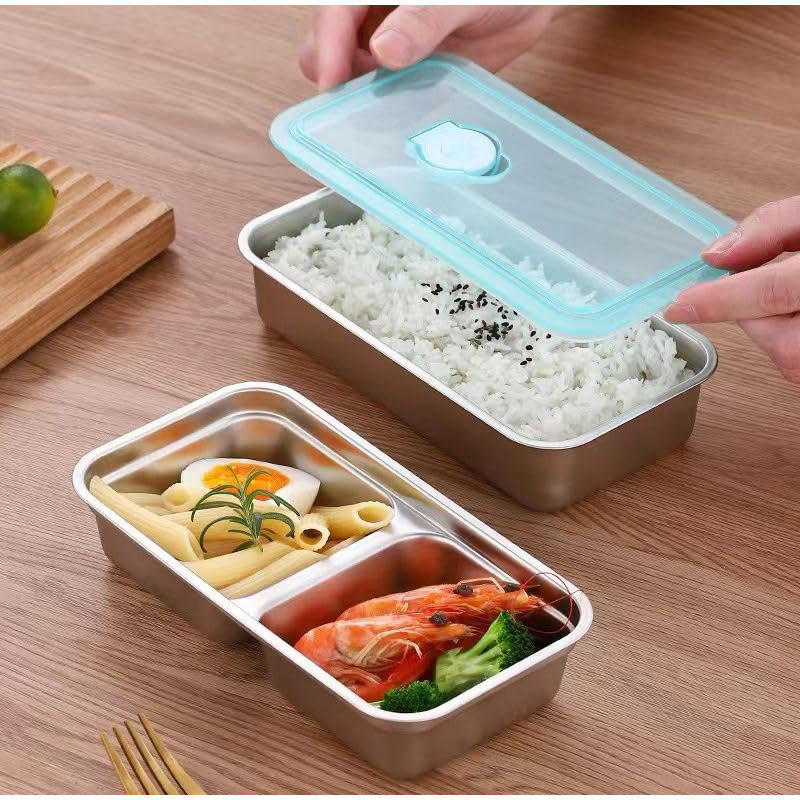 휴대용 스테인레스 스틸 신선 유지 상자 식품 용기 다기 - Food Storage Lunch Box 리뷰 및 가격