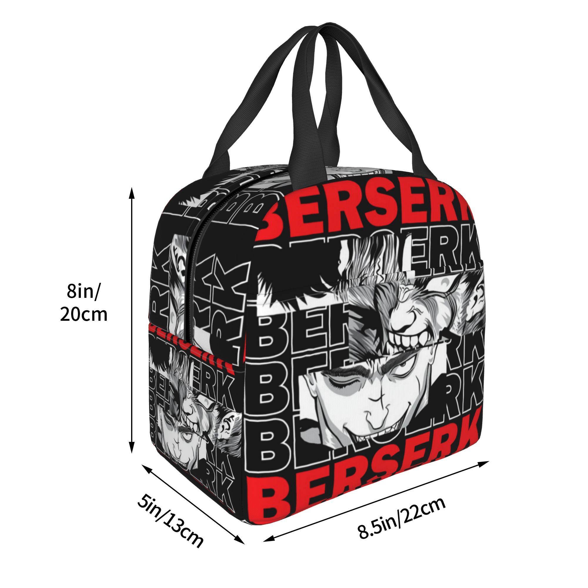 B-Berserks 열 절연 도시락 가방 브랜드 인쇄된 - Food Storage Warmer 리뷰 및 가격
