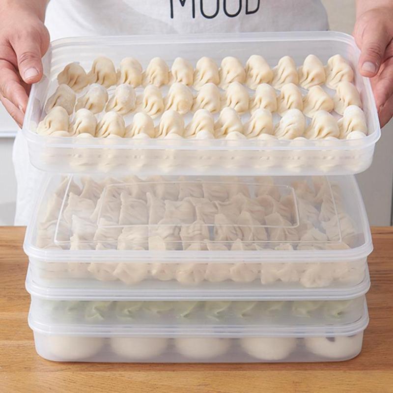 새로운·주방 보관함 냉장고 정리함 투명 식품 용기 트레 - Food Storage Freezer 리뷰 및 가격