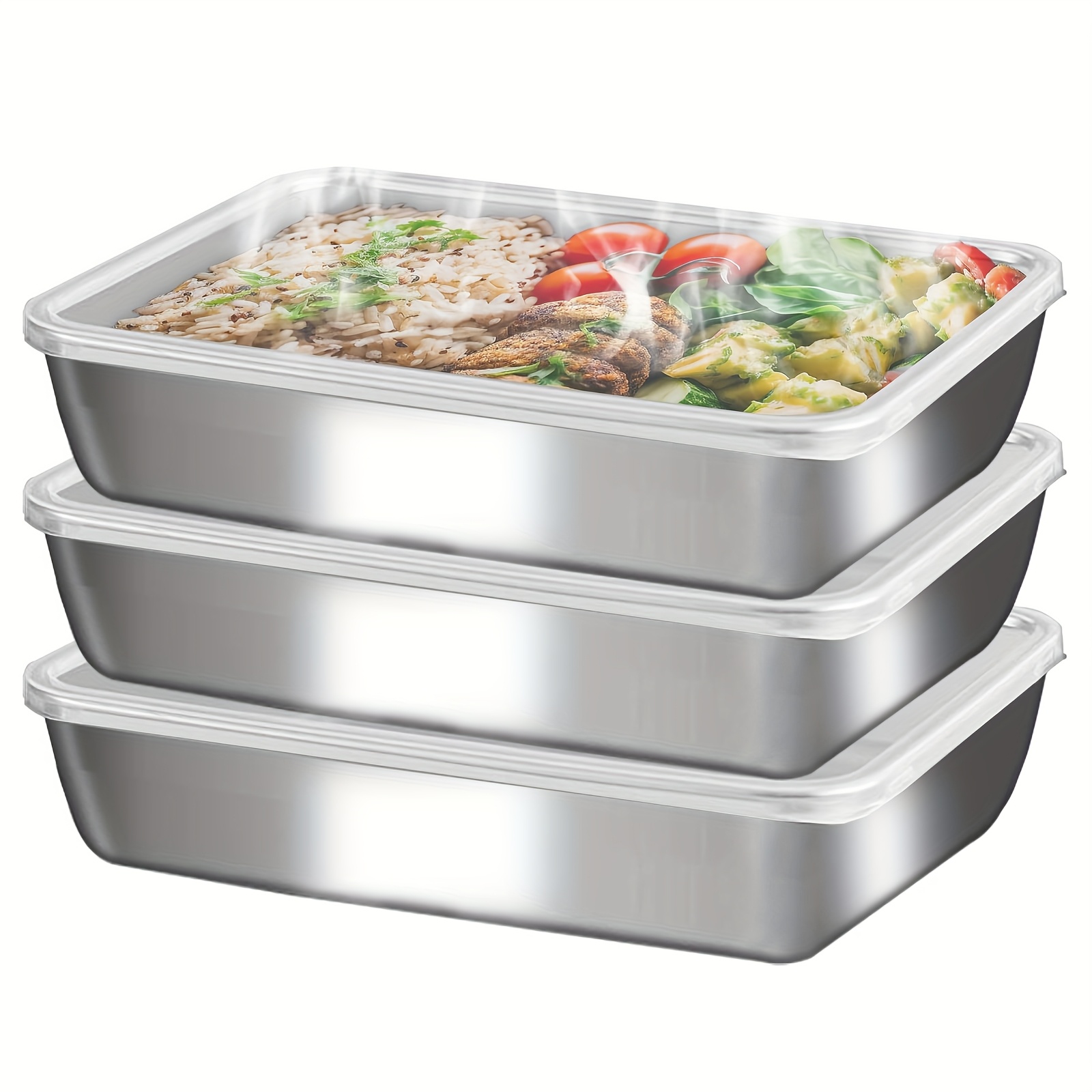 3개 스텐밧드 밀폐용기, 스텐+밀폐용기 반찬통, 냉동보 - Food Storage Lunch Box 리뷰 및 가격