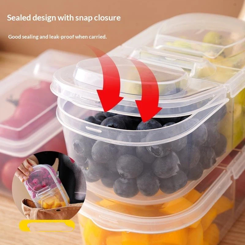 새로운 밀폐형 싱글/더블 컴파트먼트 식품 보관 용기,  - Food Storage Moms 리뷰 및 가격