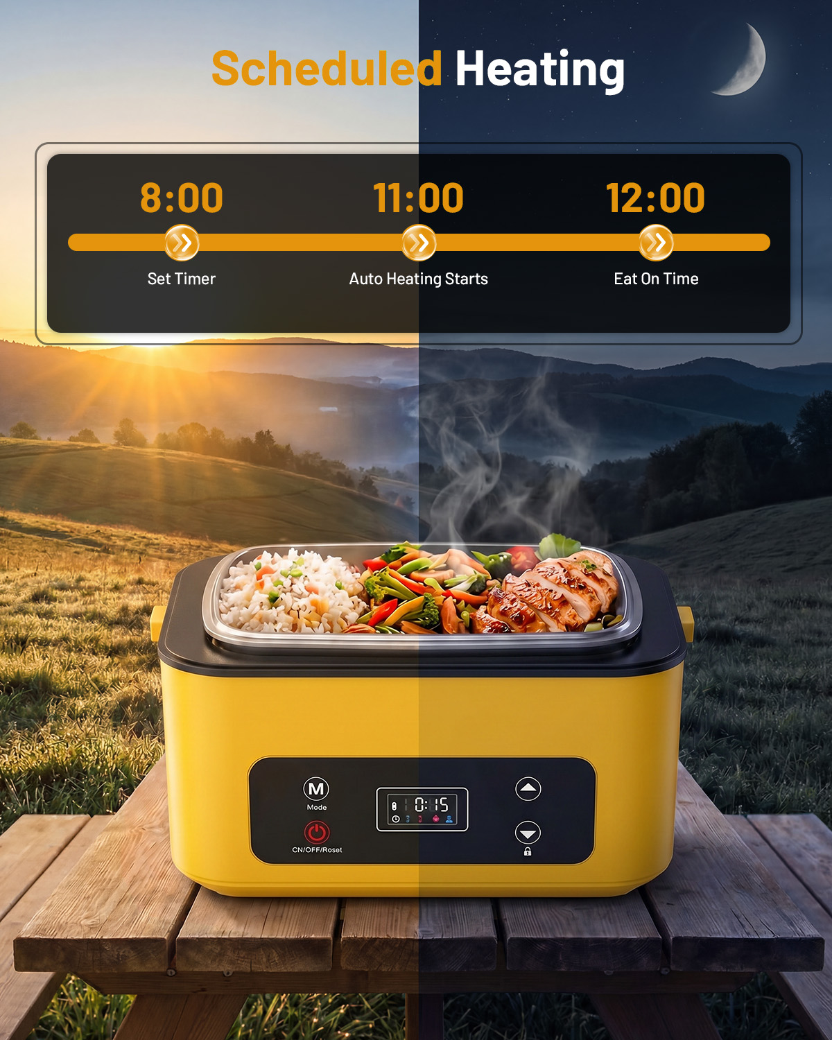 태스크스타 휴대용 가열 도시락 40온스 무선 누수 방지 - Food Storage Warmer 리뷰 및 가격