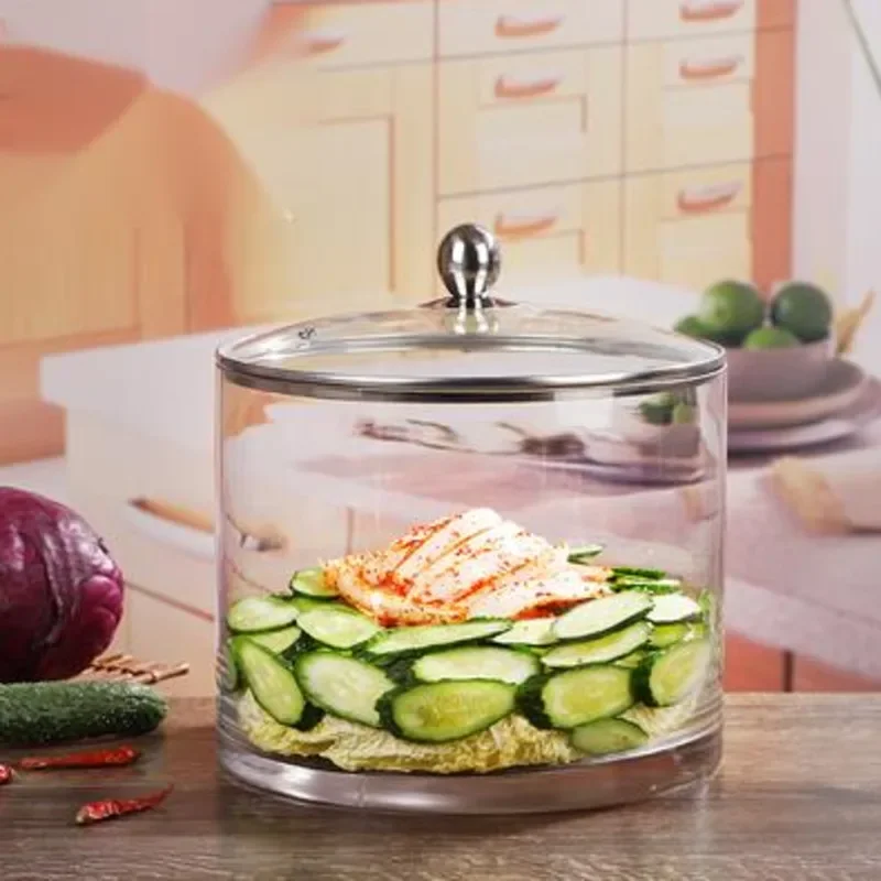 뚜껑이 있는 두꺼운 유리 피클 병, 슈퍼마켓 피클용 대 - Food Storage For Long Term 리뷰 및 가격