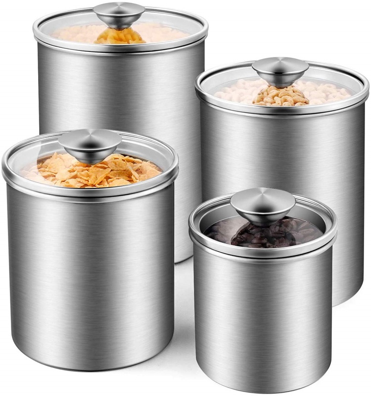 식품 보관 용기 차 커피 설탕 밀가루 밀폐형 주방 스테 - Food Storage Glass Containers 리뷰 및 가격