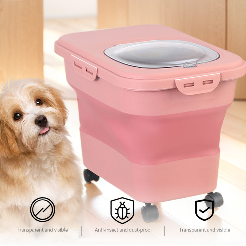 접이식 건식 고양이 사료 상자 20-30LB 접이식 고 - Food Storage Oven Safe 리뷰 및 가격