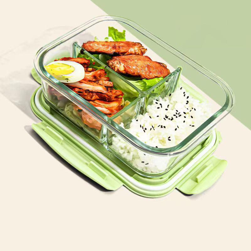 새로운 스타일 도시락 상자 유리 1050ml 전자 레인 - Food Storage Glass Containers 리뷰 및 가격