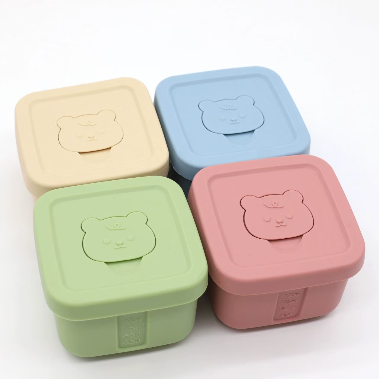 실리콘 식품 보충 상자 뚜껑이있는 냉동 신선 유지 상자 - Food Storage Lunch Box 리뷰 및 가격