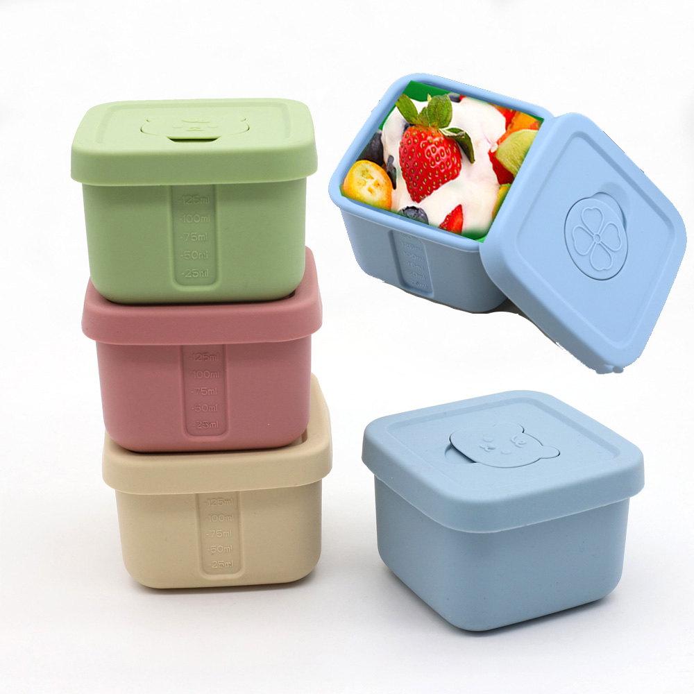 실리콘 식품 보충 상자 뚜껑이있는 냉동 신선 유지 상자 - Food Storage Lunch Box 리뷰 및 가격
