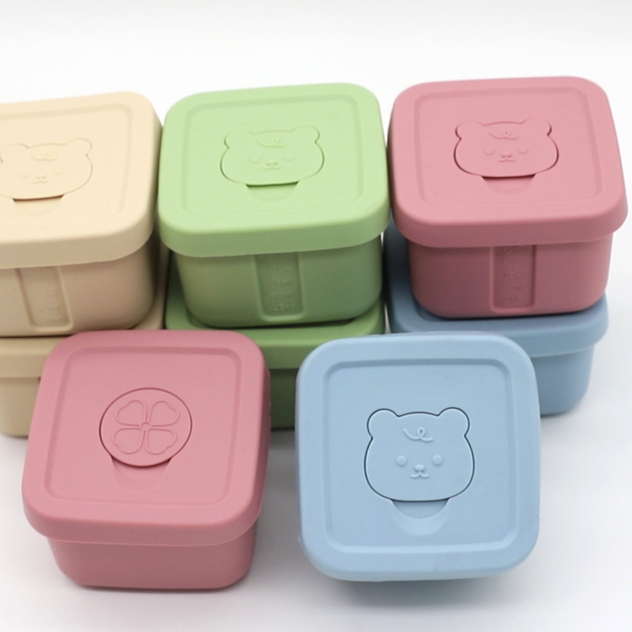 실리콘 식품 보충 상자 뚜껑이있는 냉동 신선 유지 상자 - Food Storage Lunch Box 리뷰 및 가격